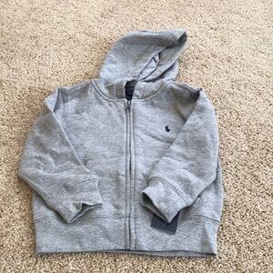NWT! KIDS Polo Ralph Lauren 2 / 2T grey hoodie